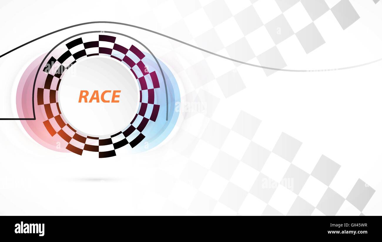 Racing square background, vector abstraction in racing car track Stock ...