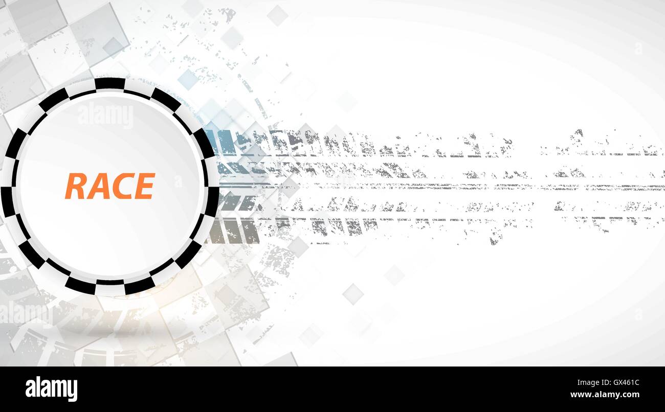 Racing square background, vector abstraction in racing car track Stock ...