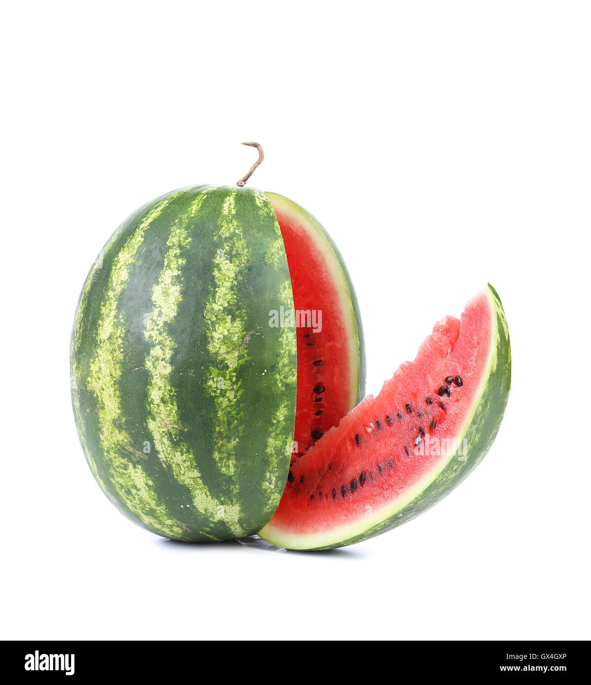 Watermelon isolated on white background Stock Photo - Alamy