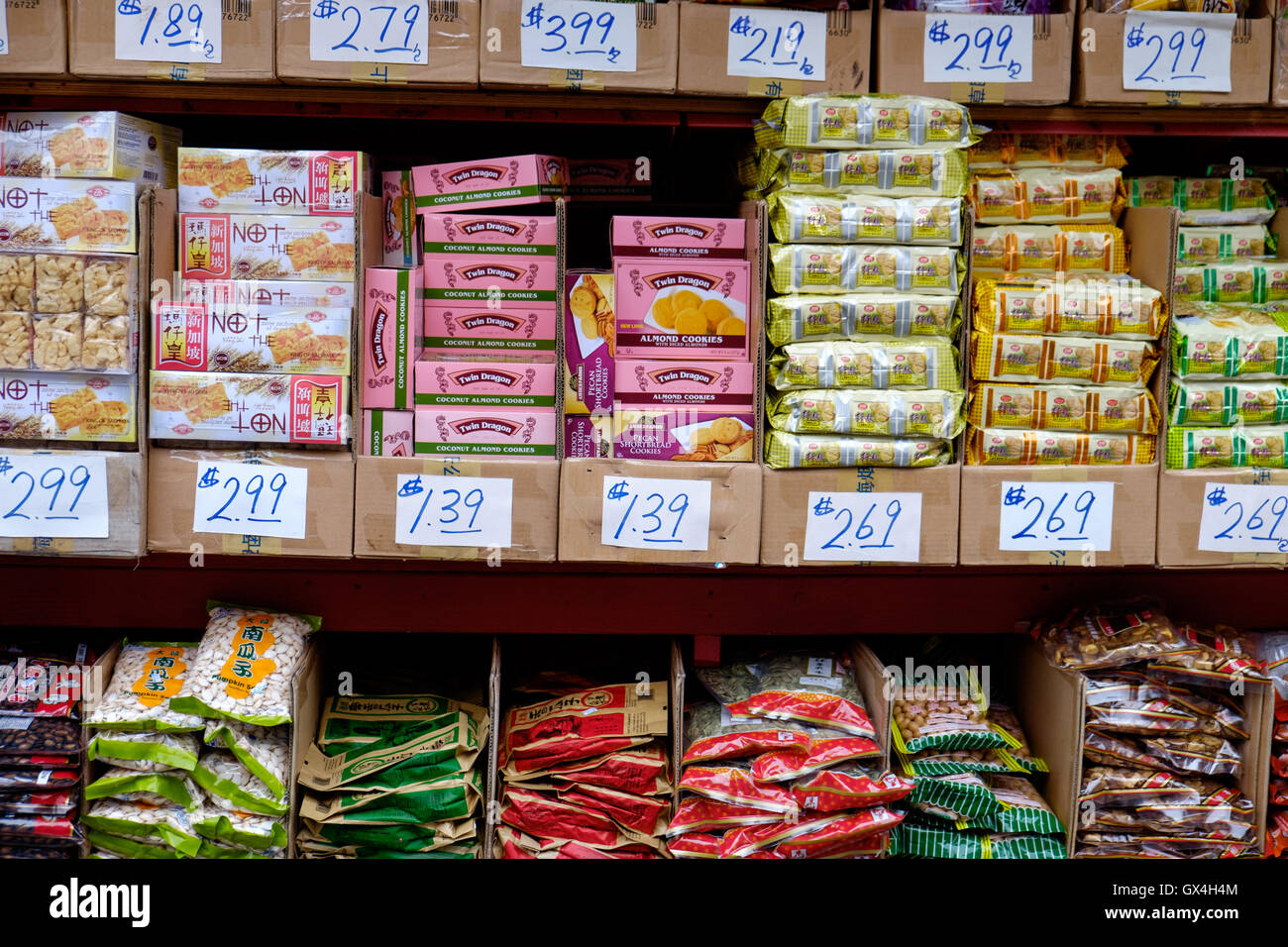 Chinese grocery shop in China Town San Francisco California Stock Photo Alamy