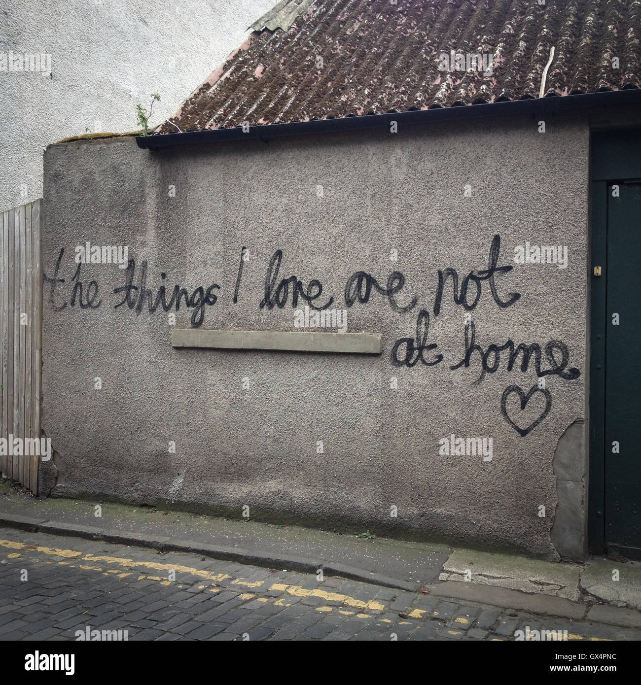 Love need heart graffiti hi-res stock photography and images - Alamy