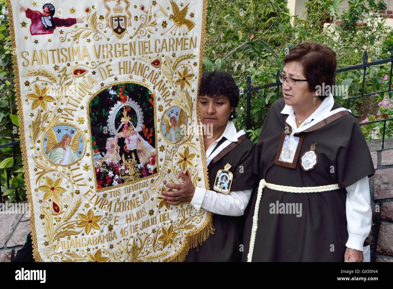 Procession fiesta virgen del carmen hi-res stock photography and images ...