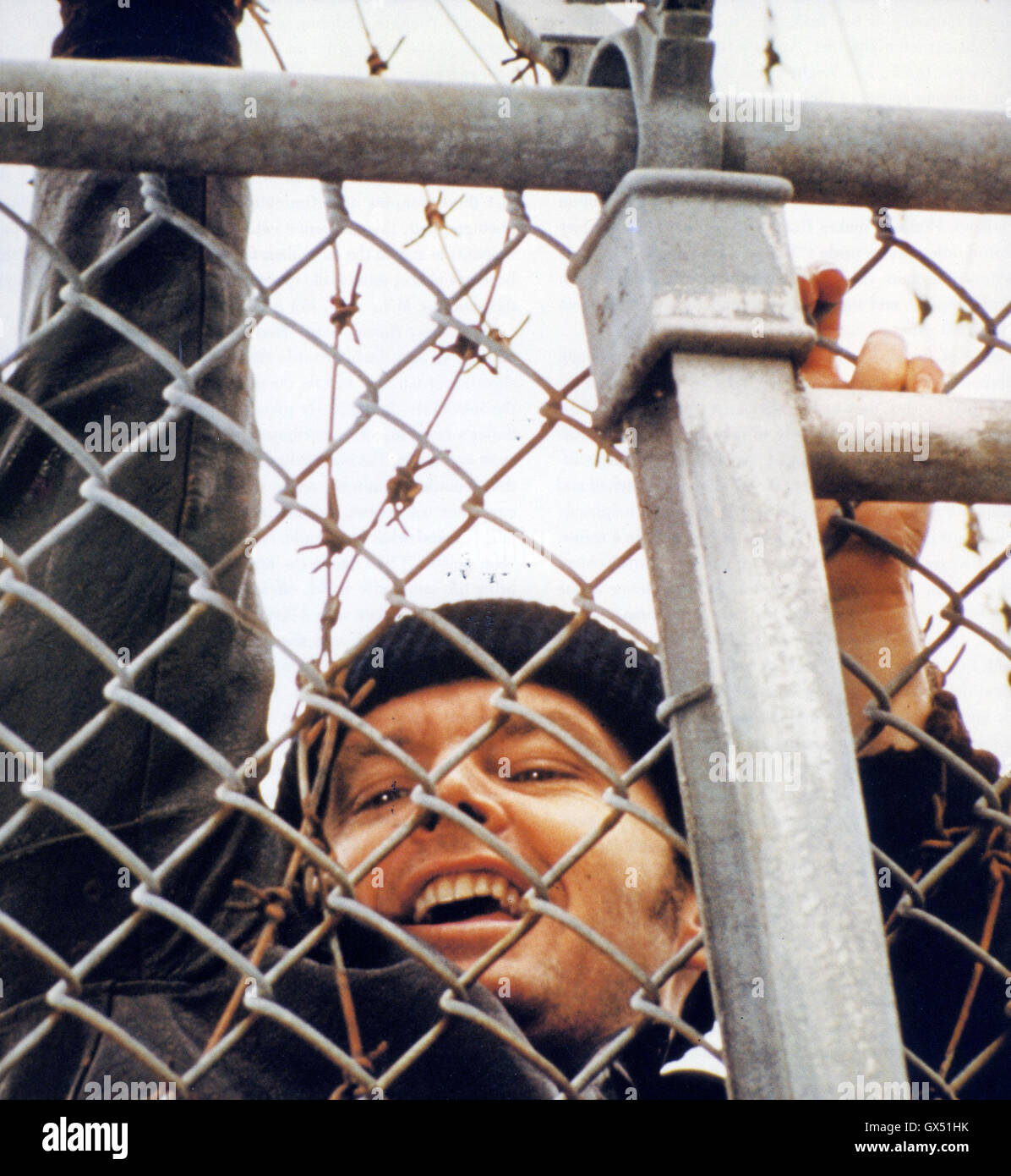 One Flew Over The Cuckoo's Nest A3 Bild - Gerahmt Jack Nicholson