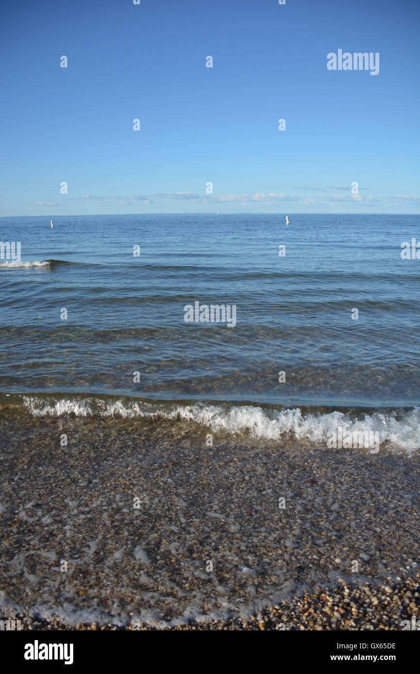 Long Island, Sound Beach Stock Photo Alamy
