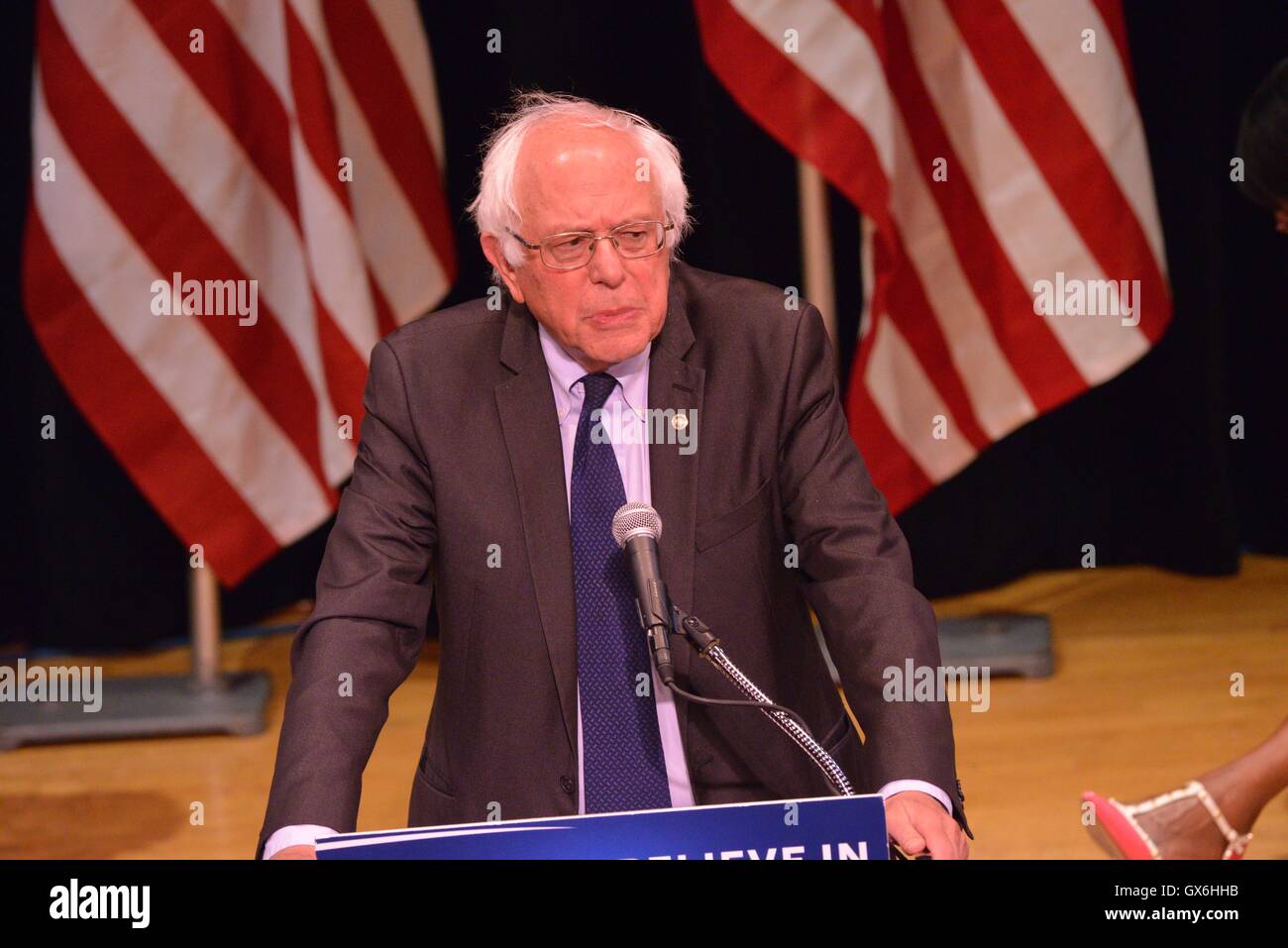 Bernie Sanders rally in New York in which he still did not concede the ...
