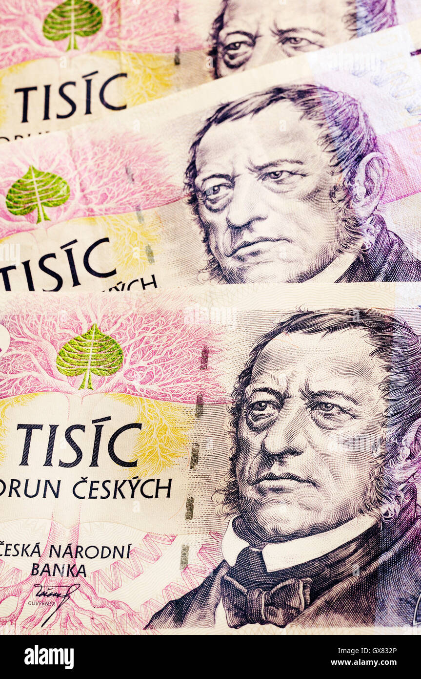 1000 Czech Crown Banknotes Stock Photo Alamy 1000-czech-crown-banknotes-stock-photo-alamy