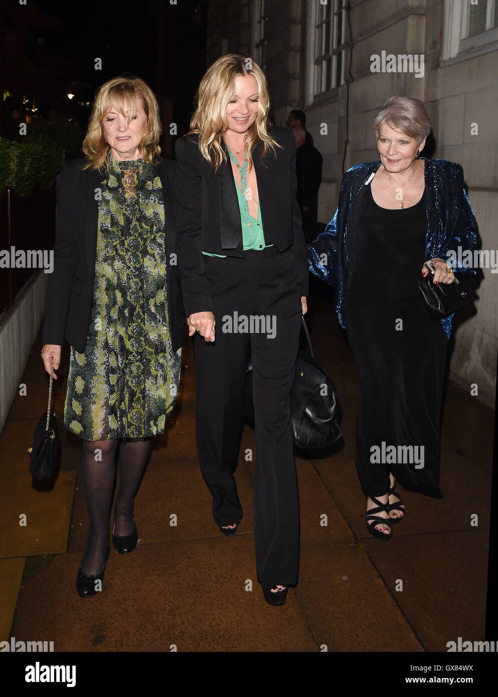 Kate Moss Seen Out With Her Mother And A Friend At Loulous Private