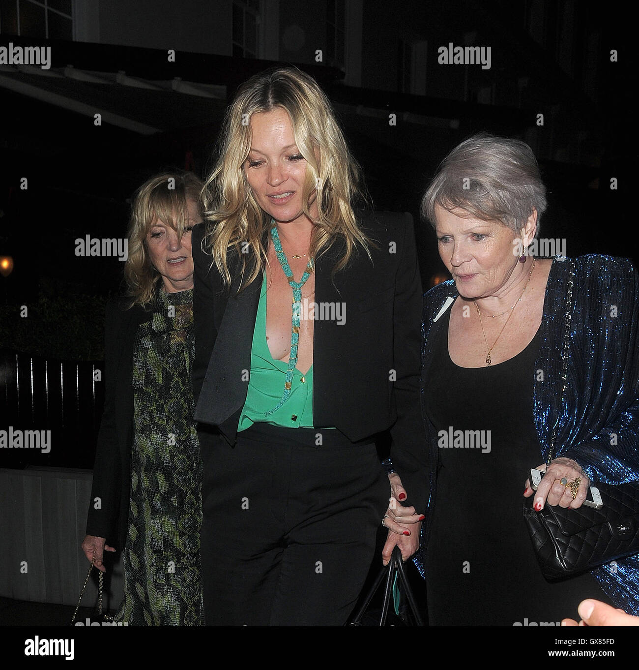 Kate Moss And Boyfriend Count Nikolai Von Bismarck Enjoy A Night Out At Loulou S Club After Absolutely Fabulous The Movie World Premiere London Uk Featuring Kate Moss Where London United Kingdom