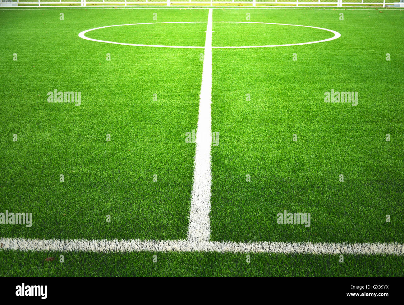 Bright football field hi-res stock photography and images - Alamy