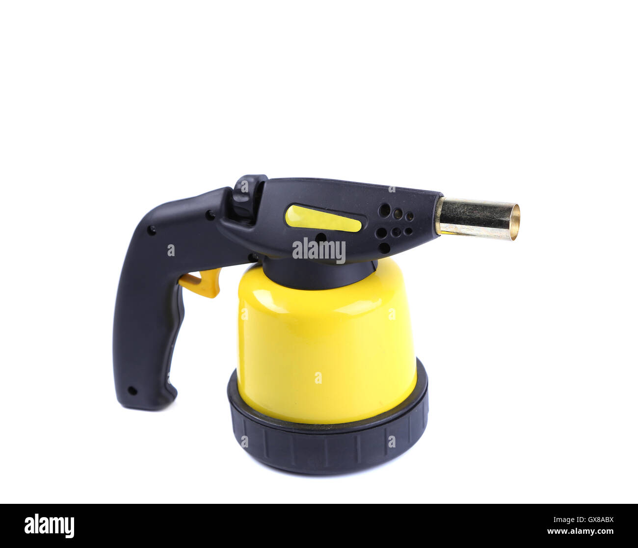 Manual gas burner Stock Photo Alamy