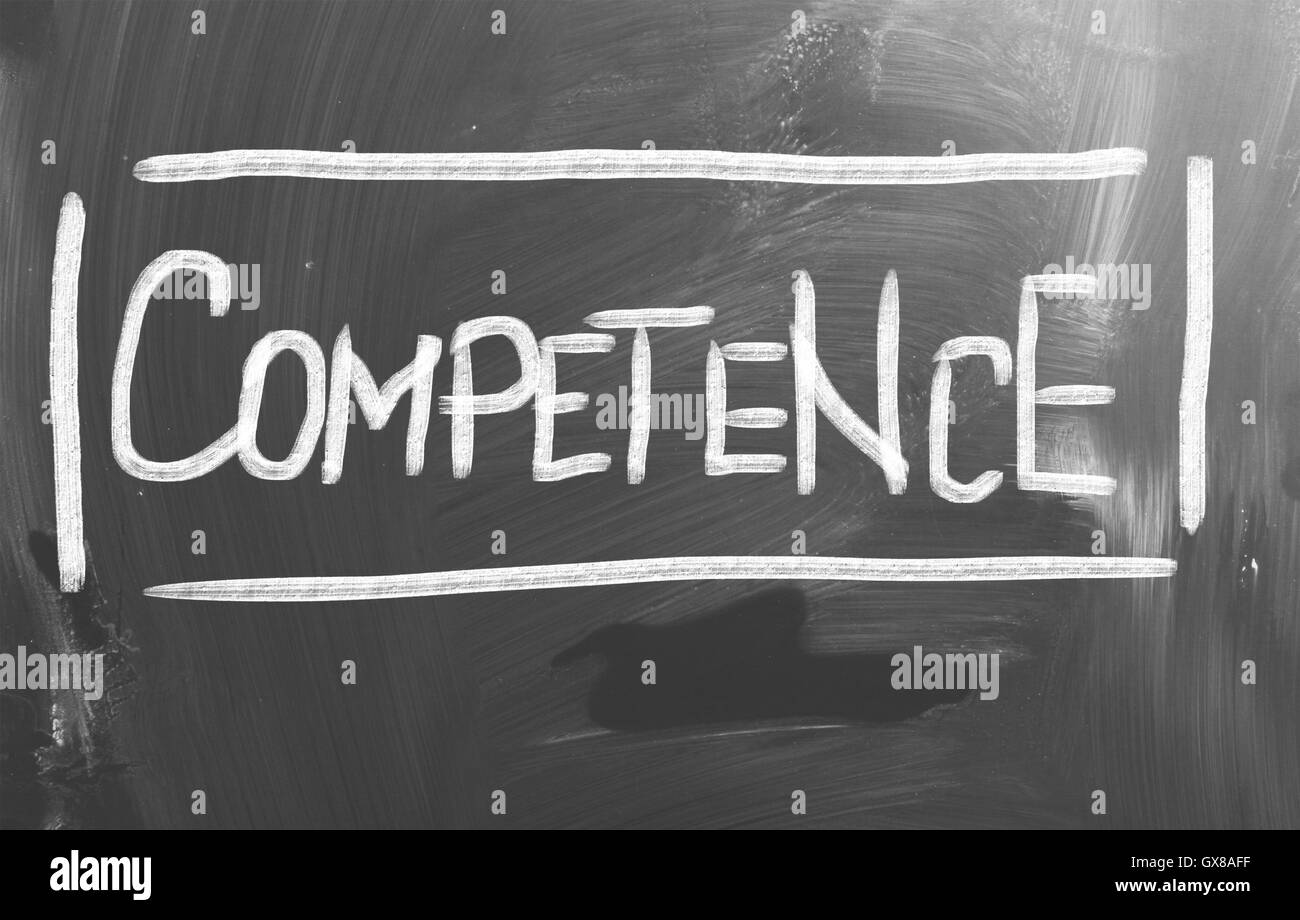 Competence Concept Stock Photo