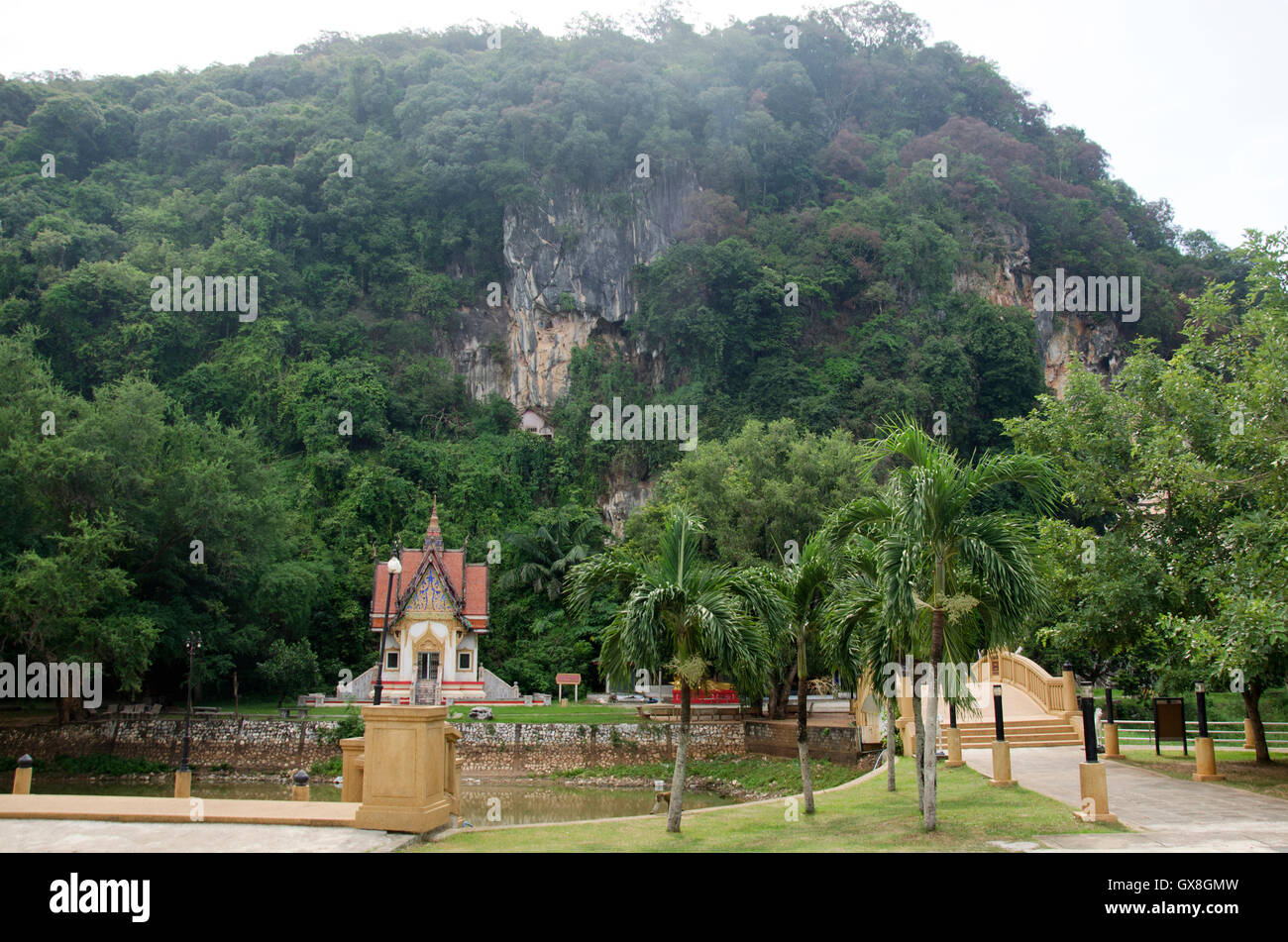 Wat khuha sawan temple in Yala province of southern Thailand Stock Photo - Alamy