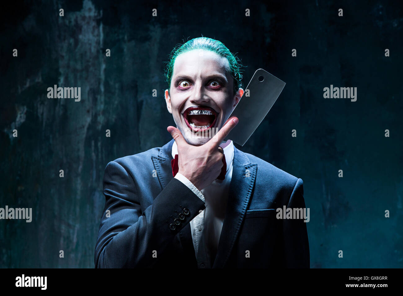 Joker face hi-res stock photography and images - Alamy