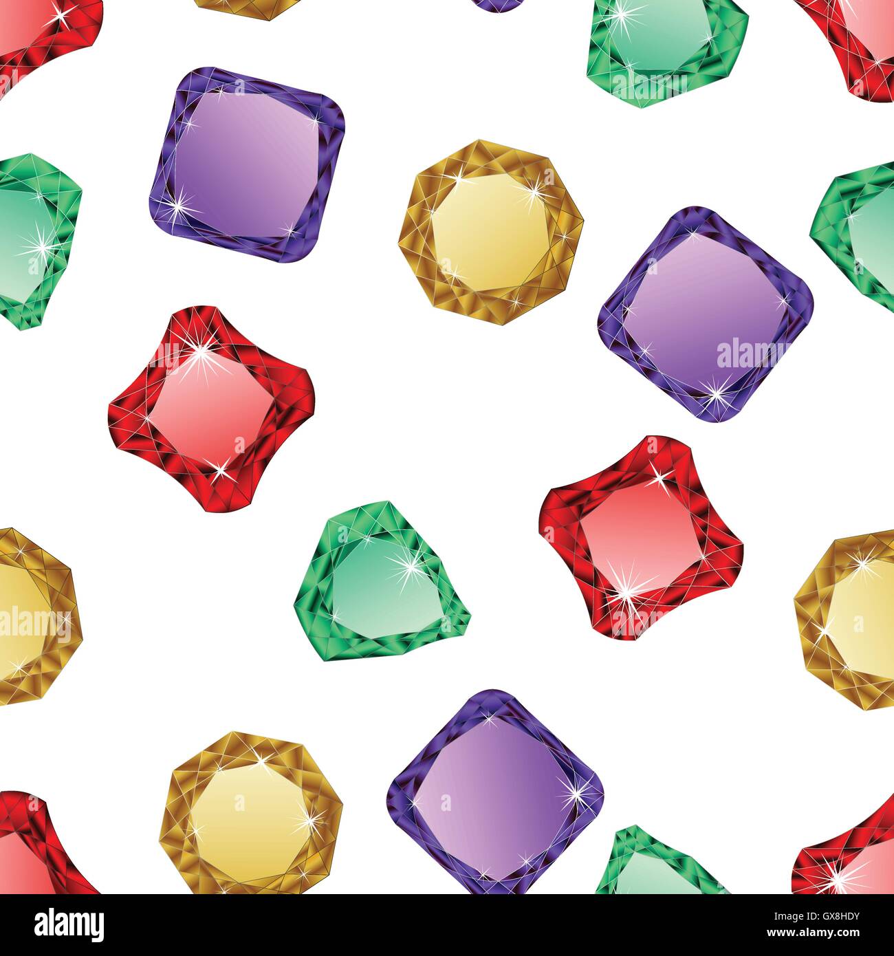 Diamonds seamless pattern Stock Vector Image & Art - Alamy