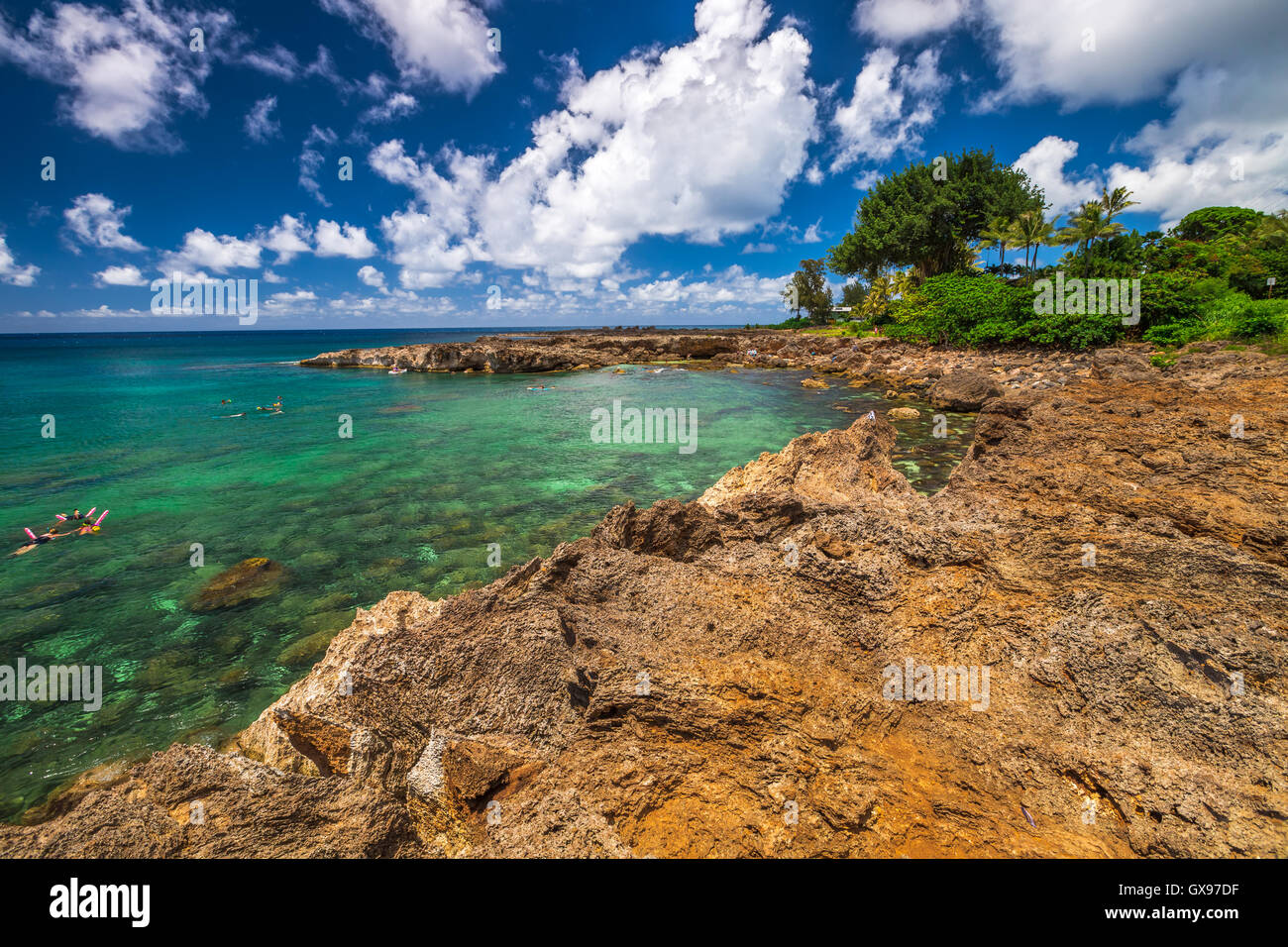 Shark cove hawaii hi-res stock photography and images - Alamy