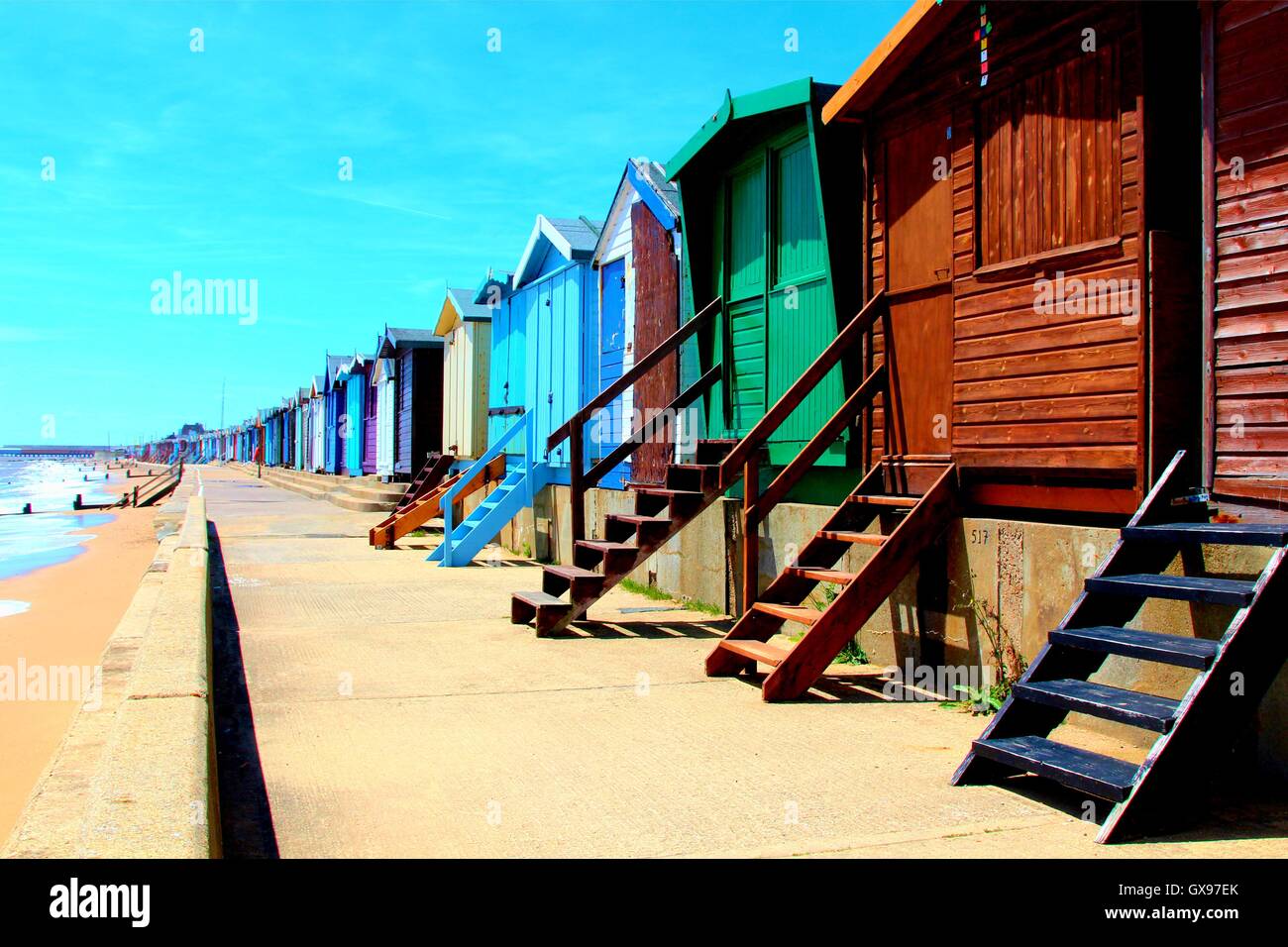 Beach Huts, Walton on the Naze,