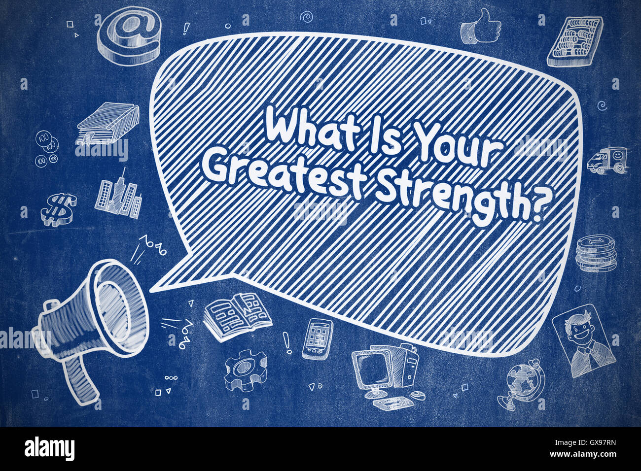 What Is Your Greatest Strength - Business Concept. Stock Photo