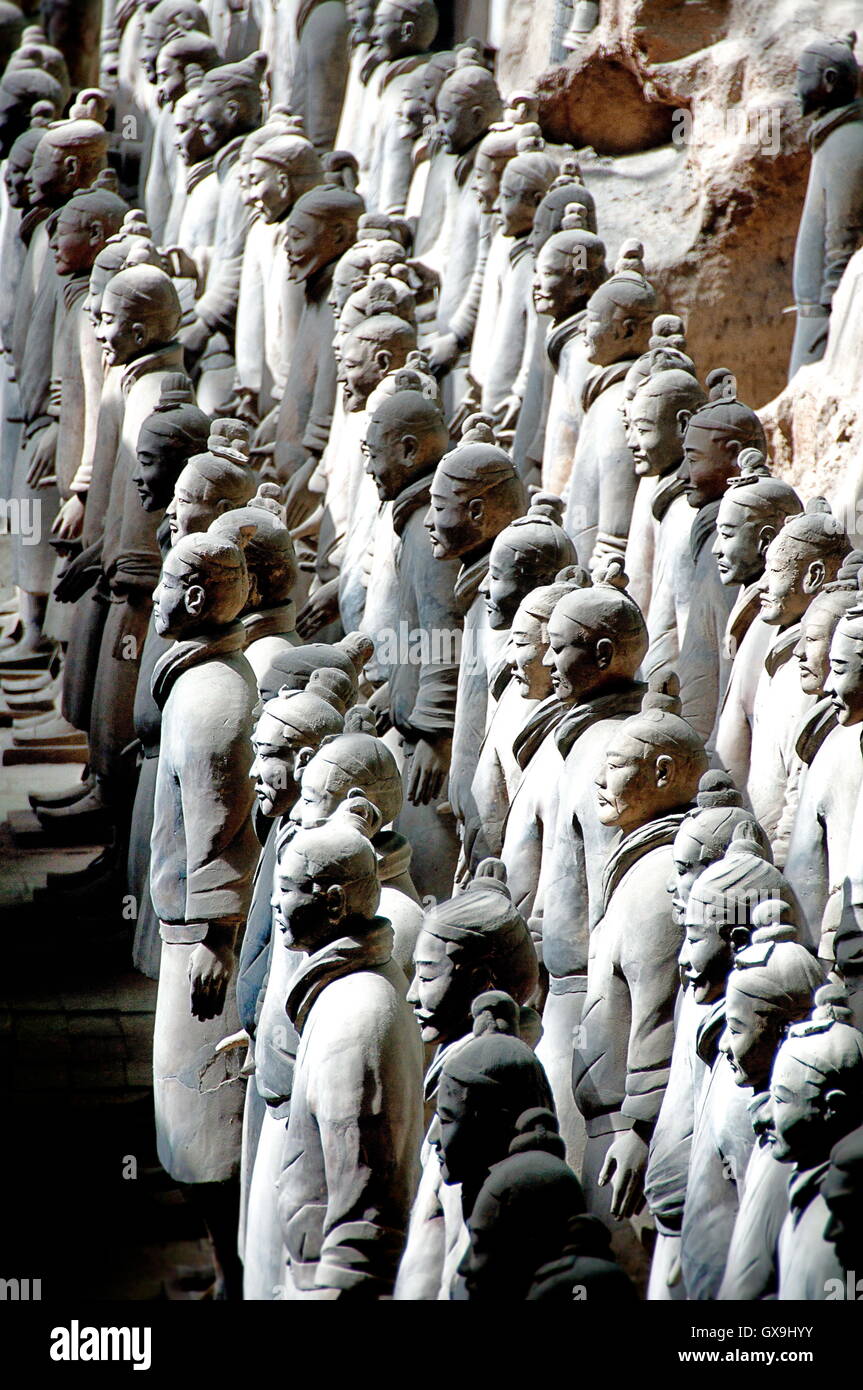 The Terracotta Warriors in Xian, China Stock Photo Alamy