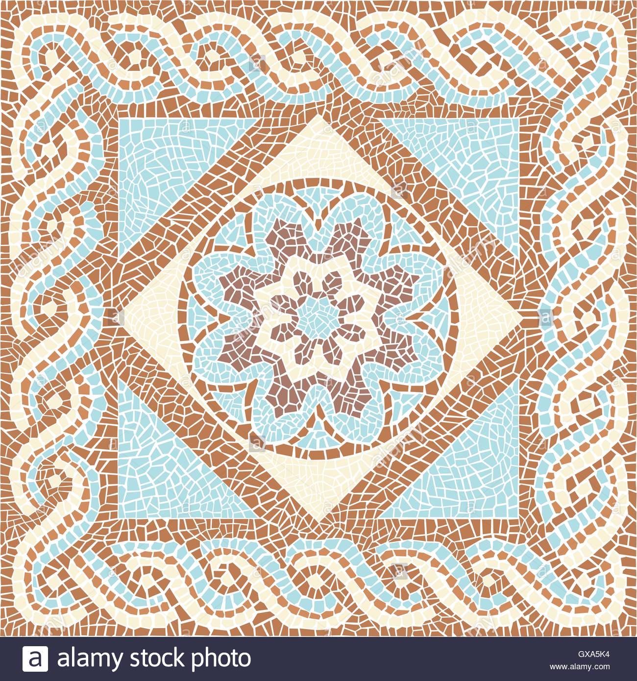 Greek Mosaic Pattern High Resolution Stock Photography and Images - Alamy