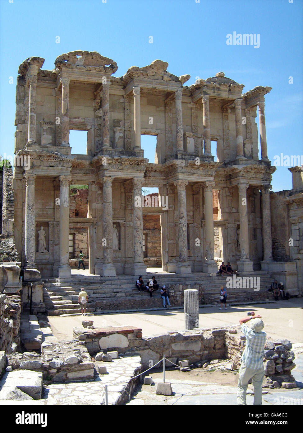 Ephesus Archaeological Site, Selçuk in İzmir Province, Turkey Stock ...