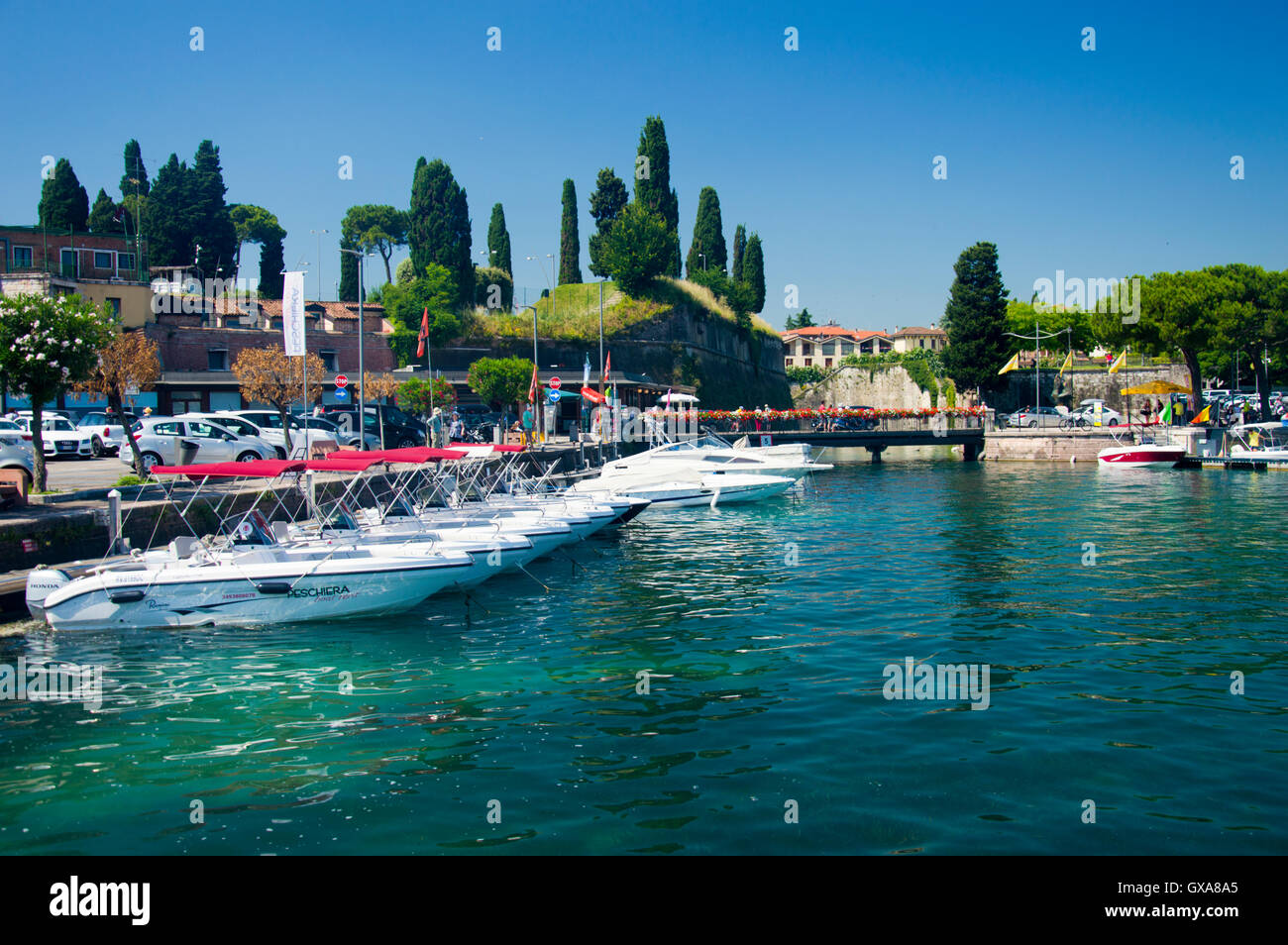 Hire boats garda hi-res stock photography and images - Alamy