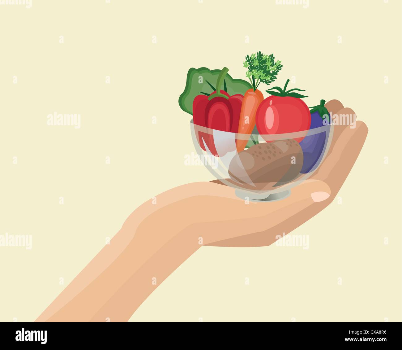 assorted healthy food icons image Stock Vector Image & Art - Alamy