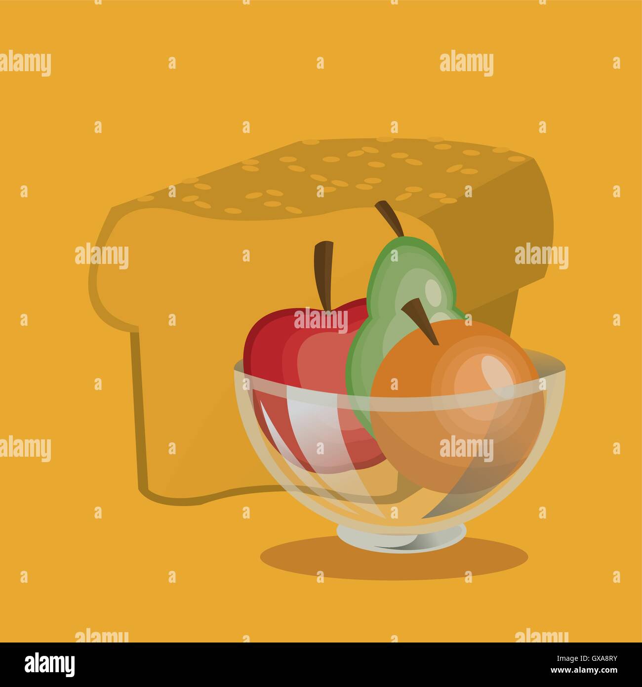 assorted healthy food icons image Stock Vector Image & Art - Alamy