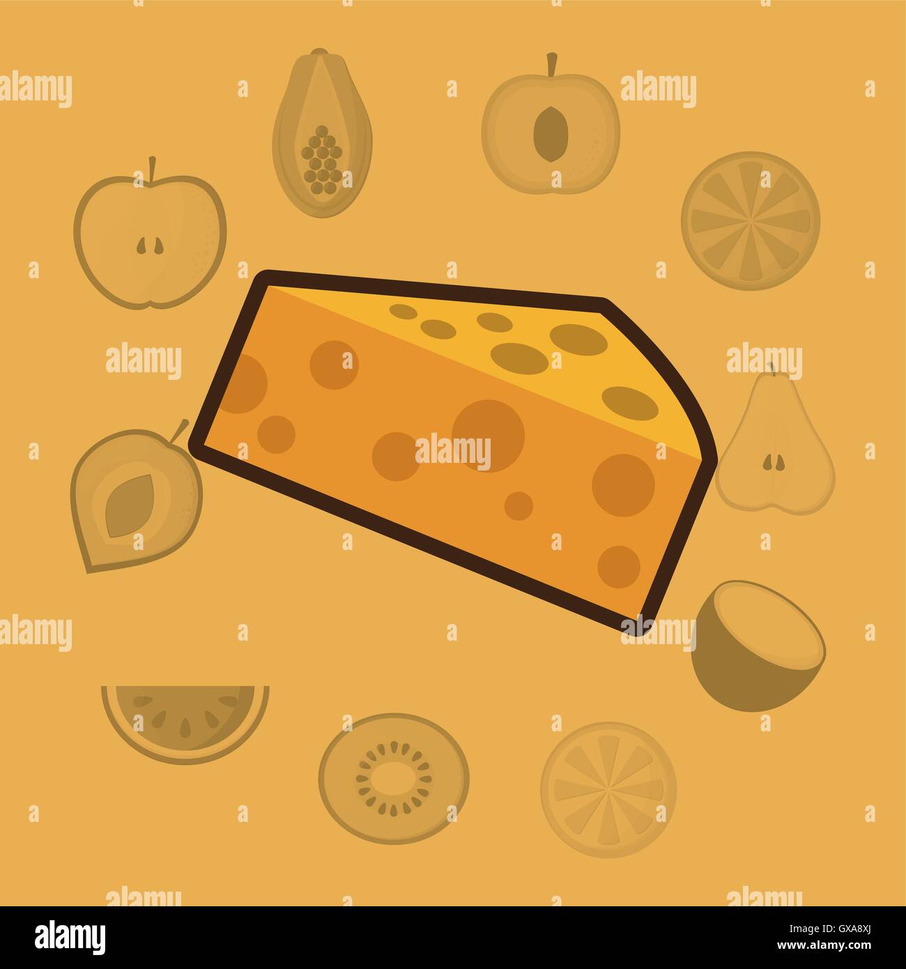 healthy food icons image Stock Vector Image & Art - Alamy