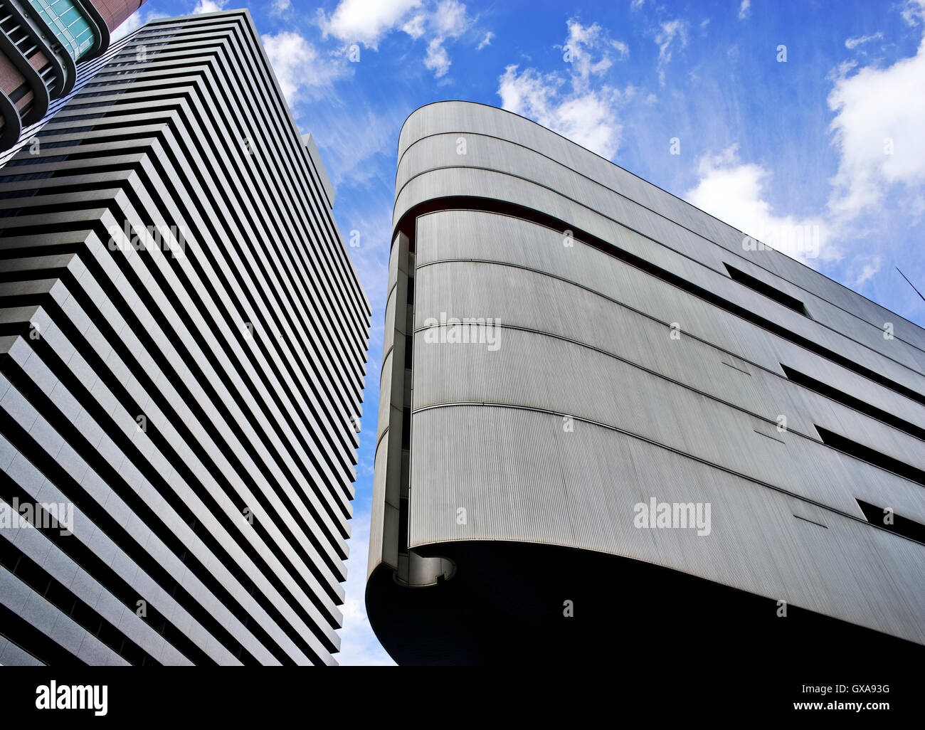 Japan, Honshu island, Kansai, Osaka, buildings. Stock Photo