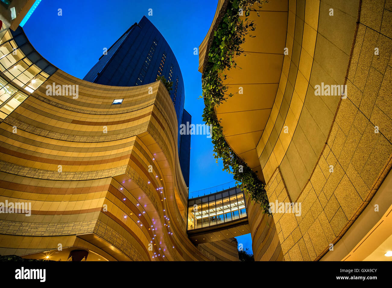 Japan, Honshu island, Kansai, Osaka, Namba Parks mall. Stock Photo