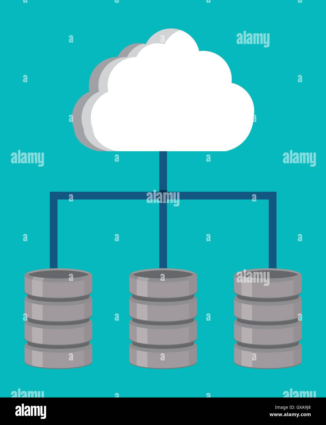 Data center and web hosting design Stock Vector Image & Art - Alamy