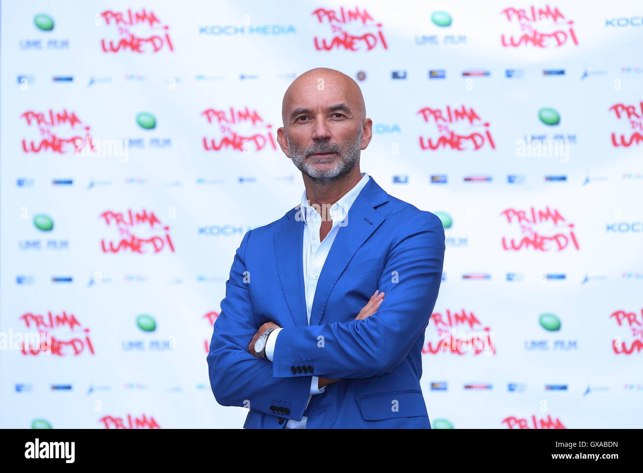 Rome, Italy. 15th Sep, 2016. Italian director Massimo Cappelli during  photocall of his new film. Distributed