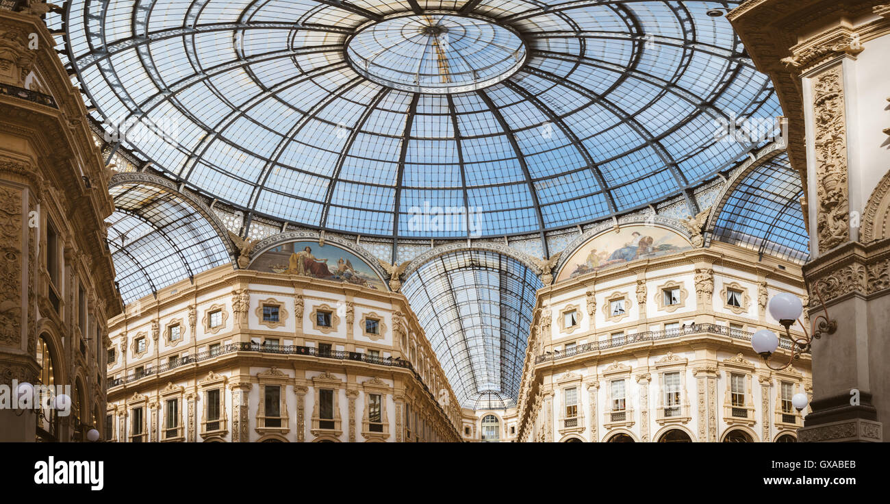 Vittorio Emanuele II gallery is among the oldest shopping mall in the