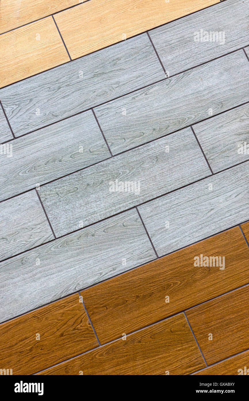 Background Of Light Color Wood Laminate Flooring Stock Photo