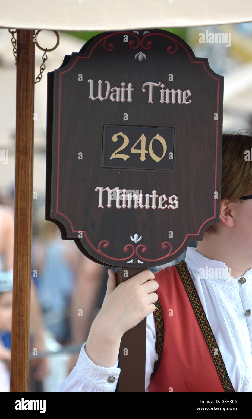 Frozen Ever After ride at the Disney World Epcot park in Florida USA