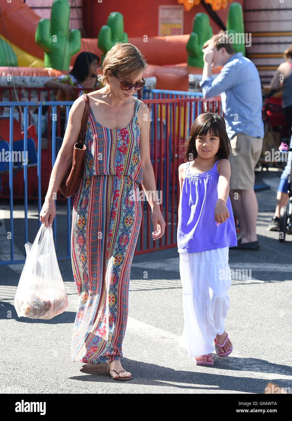 Lisa joyner and daughter daisy hi-res stock photography and images - Alamy