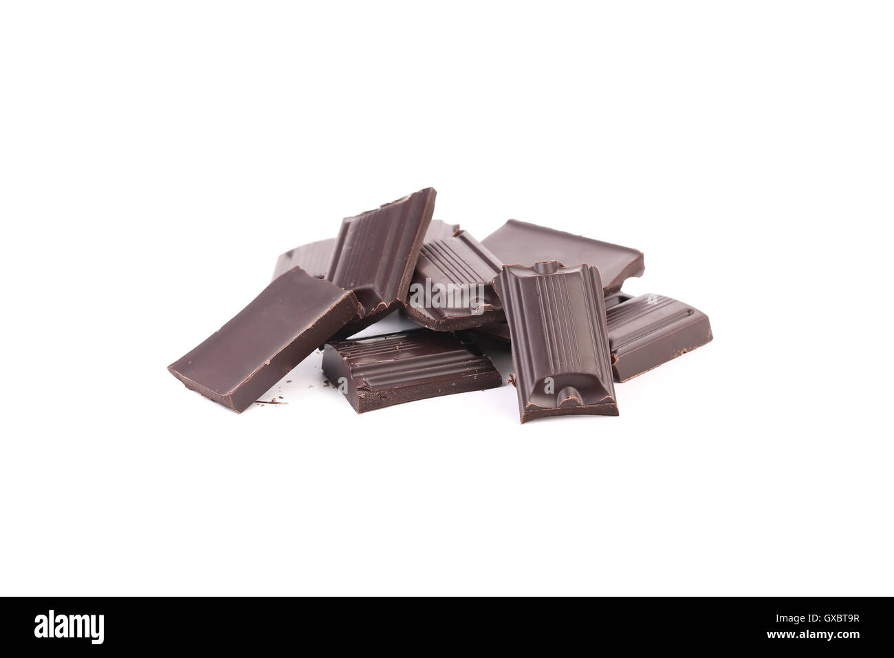 Choco Morrel Tasty morsel of dark chocolate Stock Photo - Alamy
