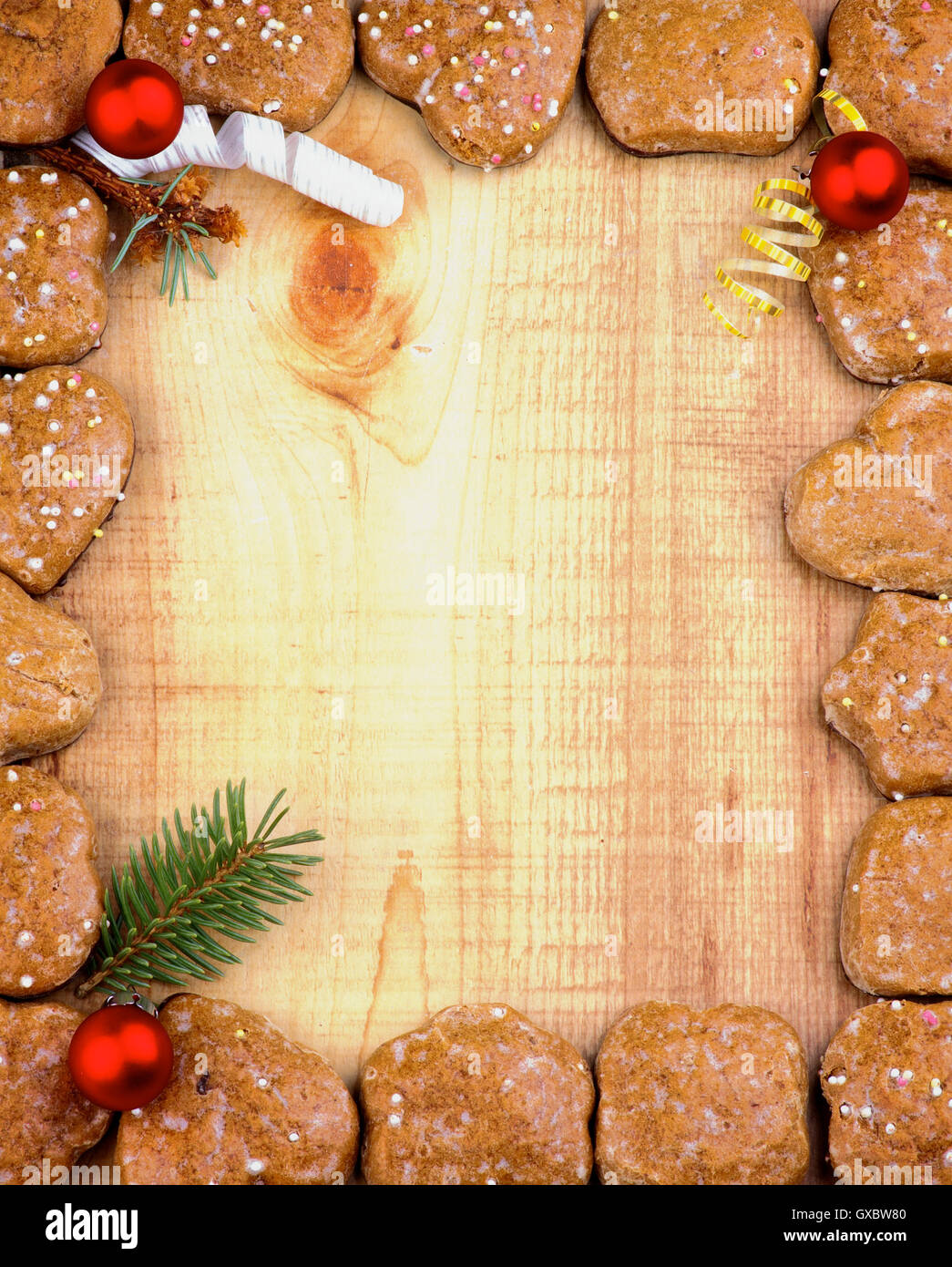 Christmas Ginger Cookies Stock Photo - Alamy