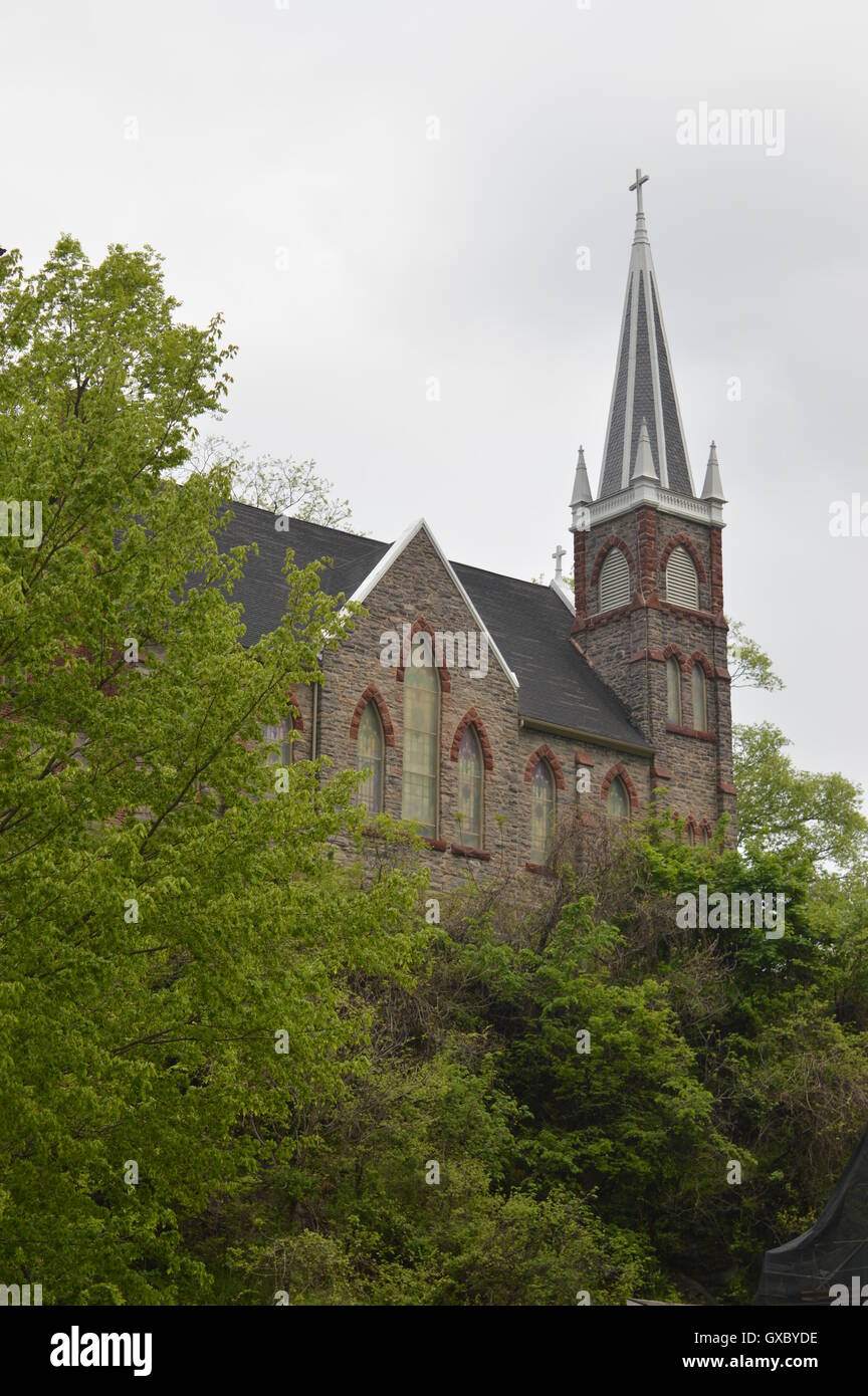 St. Peter's Roman Catholic Church in Harpers Ferry, Jefferson County ...