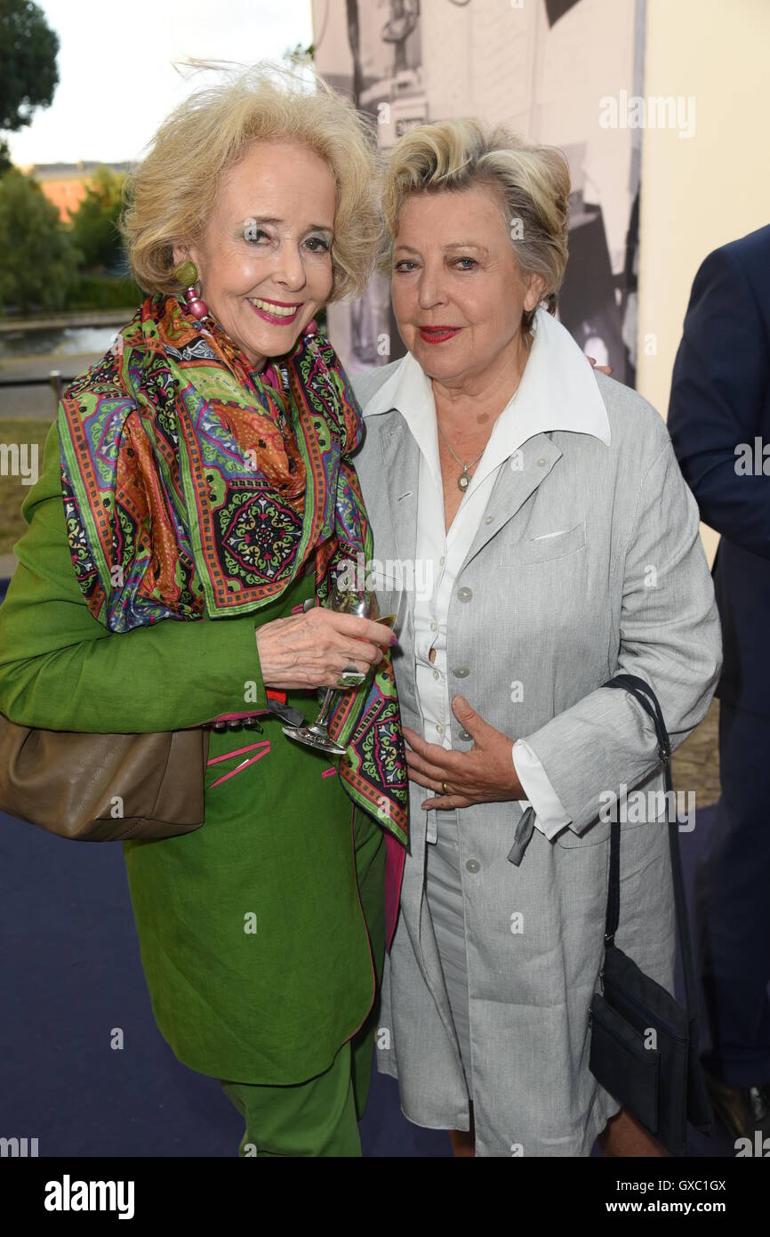 Produzentenfest 2016 at Auster Restaurant at Haus der Kulturen in Mitte. - Party  Featuring: Isa Graefin von Hardenberg, Marie-Luise Marjan Where: Berlin, Germany When: 05 Jul 2016 Stock Photo