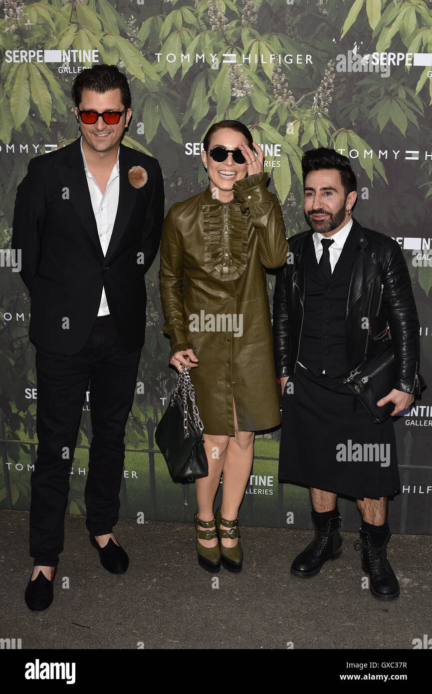 Serpentine Gallery Summer Party held in Kensington Gardens. Featuring