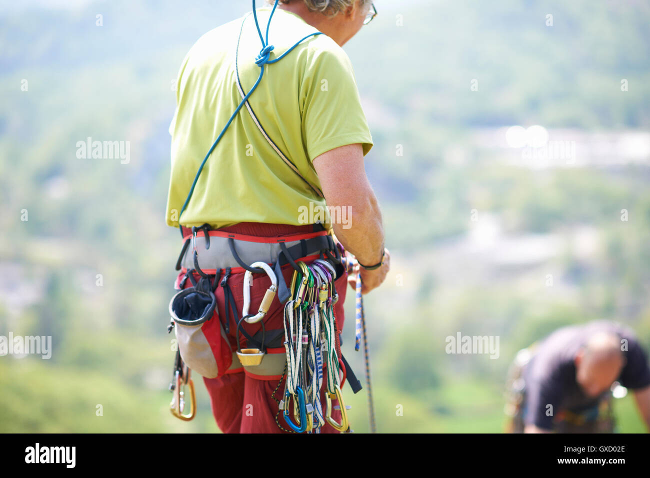 Wearing safety harness hi-res stock photography and images - Alamy