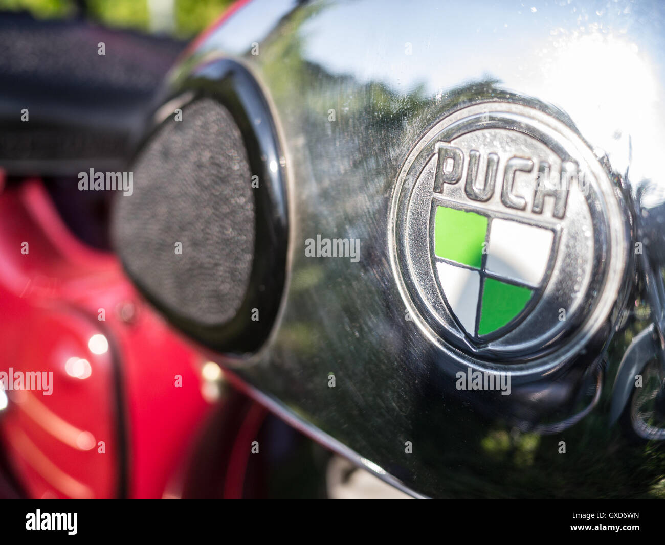 A Puch logo Stock Photo