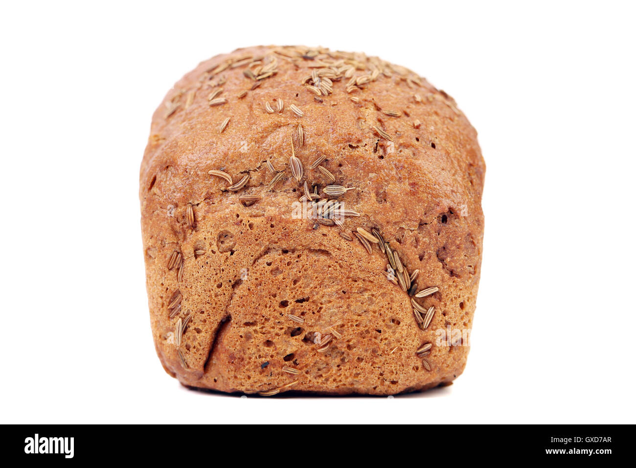 Rye bread with caraway seed Stock Photo Alamy