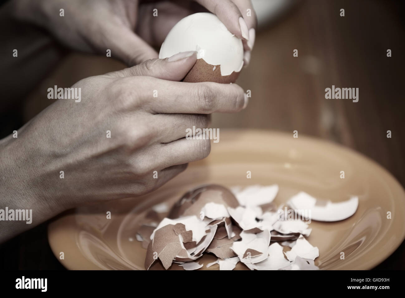 egg coddler glass cookware Stock Photo - Alamy