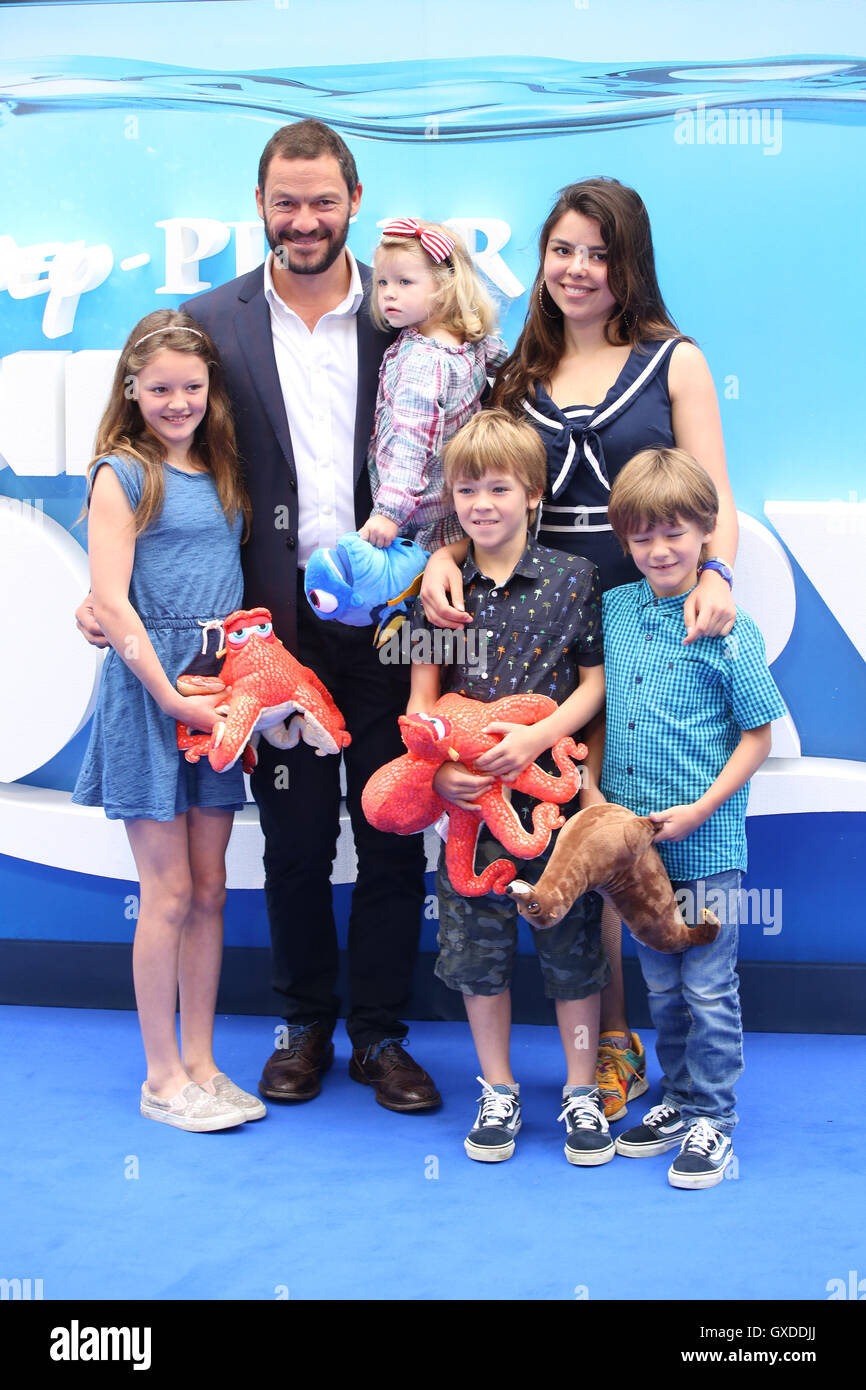 European premiere of 'Finding Dory' - Arrivals  Featuring: Dominic West Where: London, United Kingdom When: 10 Jul 2016 Stock Photo