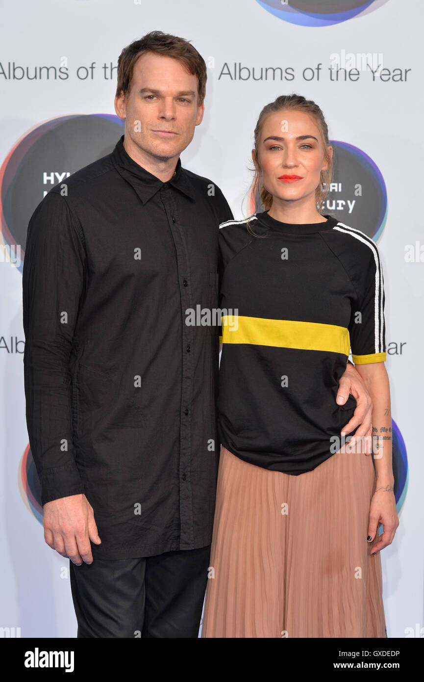 EDITORIAL USE ONLY Michael C Hall and wife Morgan Macgregor arrive at