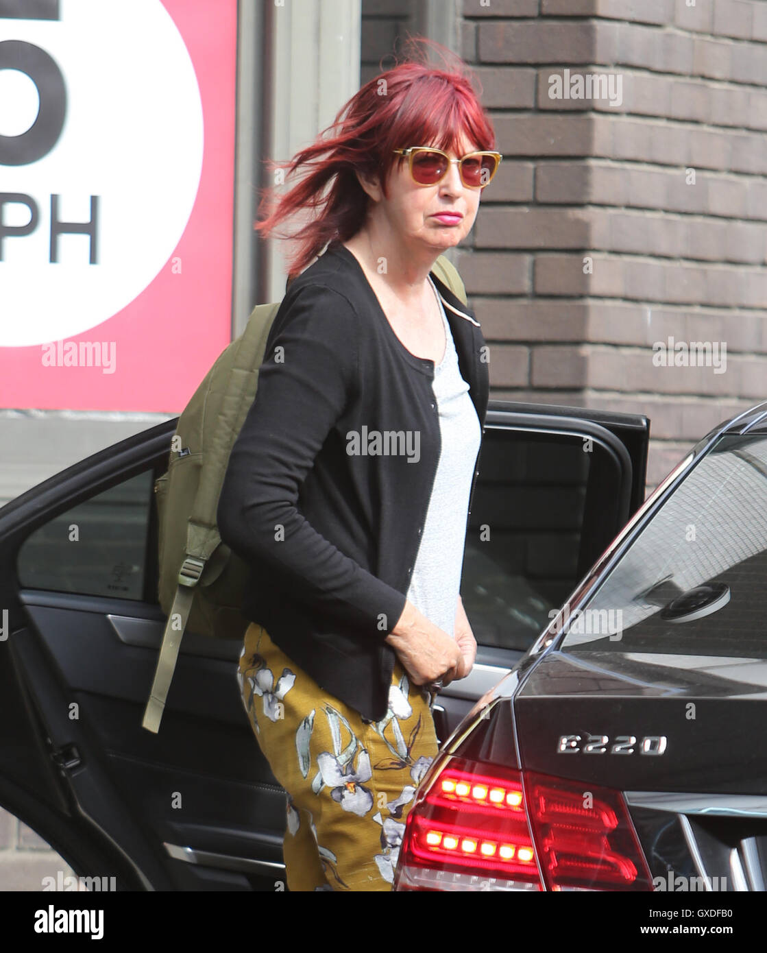 Janet Street-Porter outside ITV Studios Featuring: Janet Street-Porter