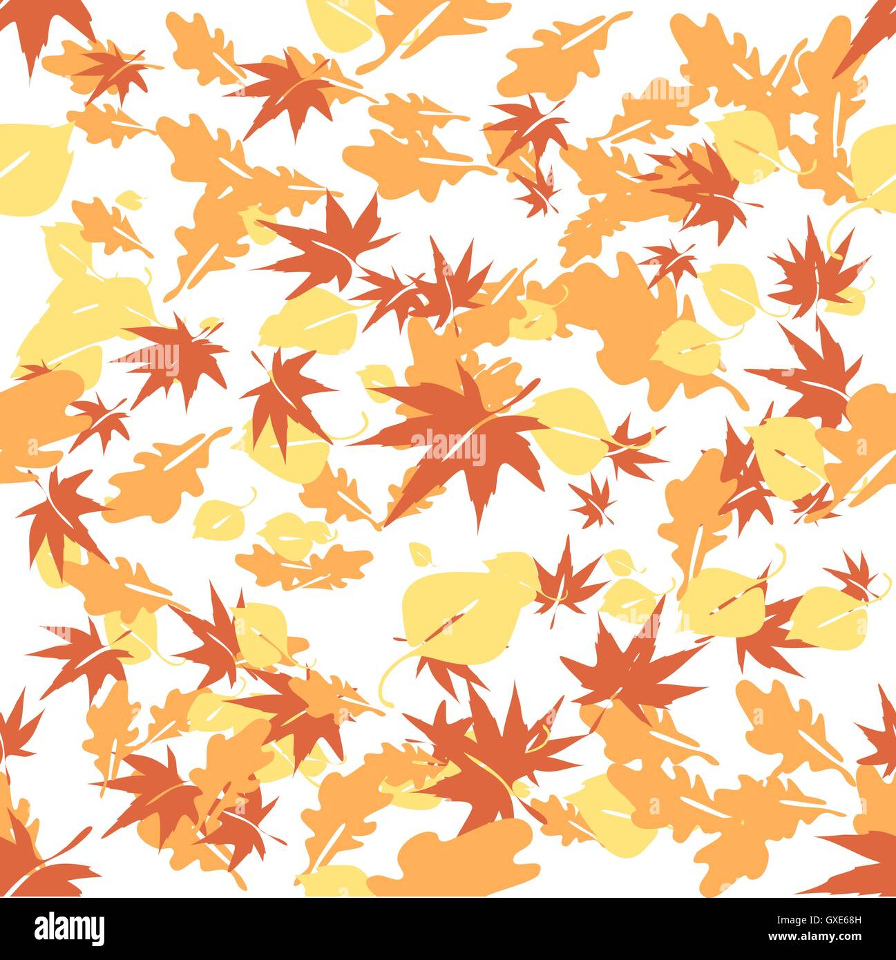 Autumn Leaves Vector Illustration Stock Vector Image & Art - Alamy