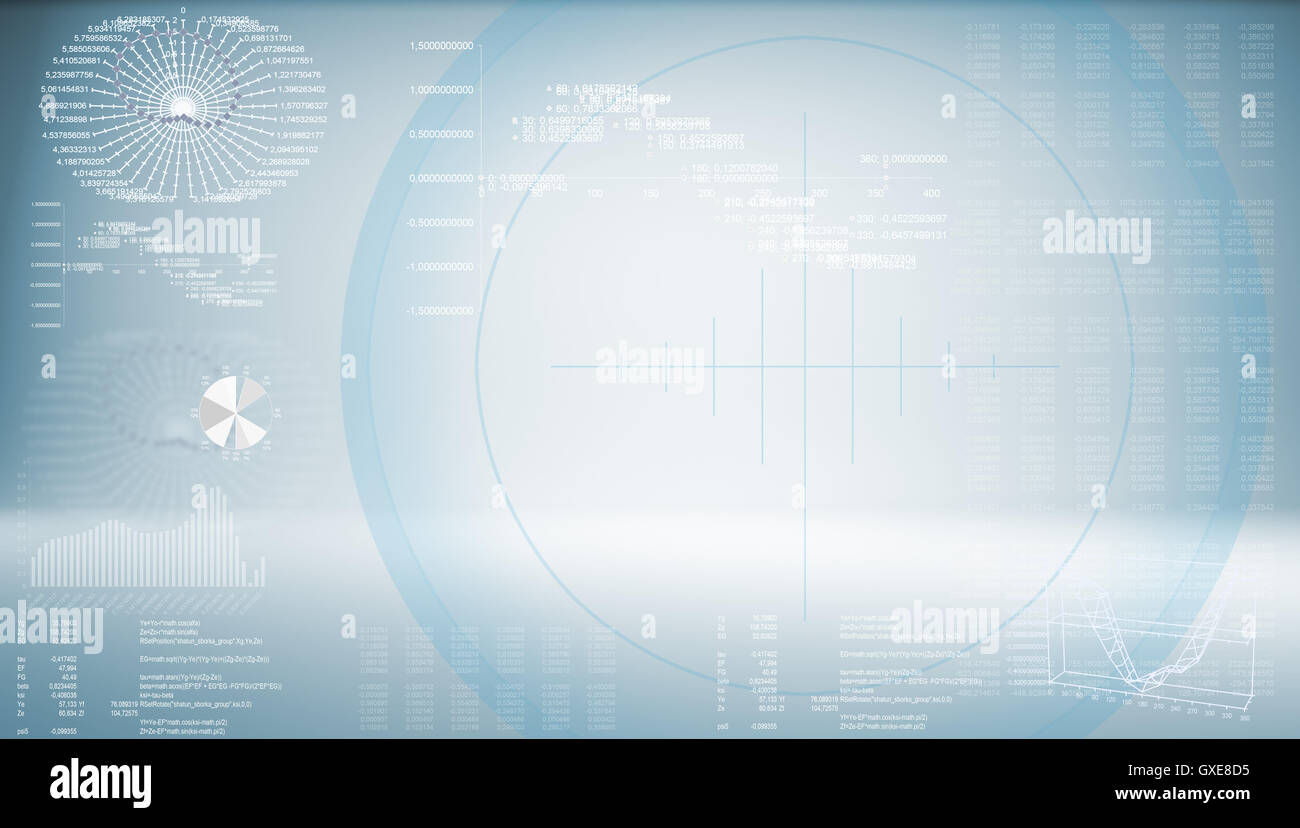 High-tech blue background Stock Photo - Alamy